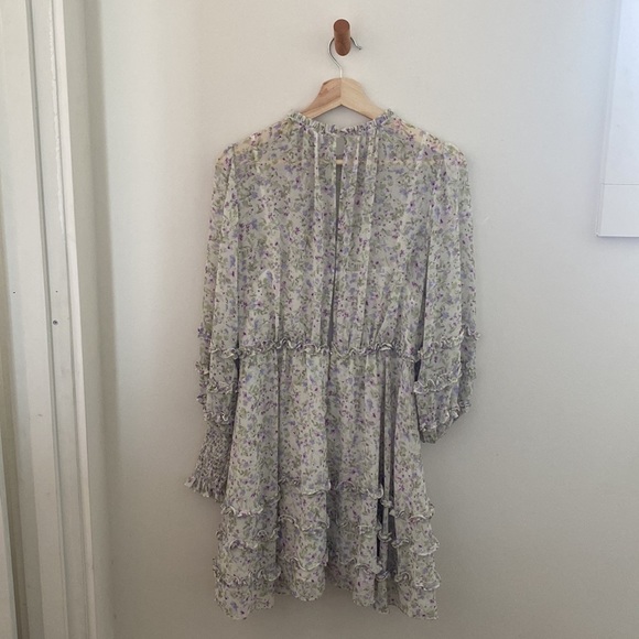 Ever New Rae Mini Ruffle Dress Size 6 - Picture 2 of 7